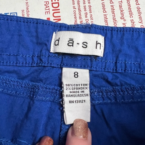 Ladies Sz 8 Blue Shorts - Picture 7 of 7